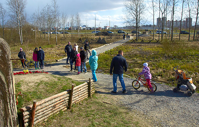 The museum area - Fortress Leningrad