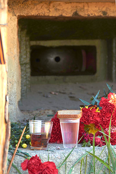 Mashine-gun embrasure still-life - Fortress Leningrad