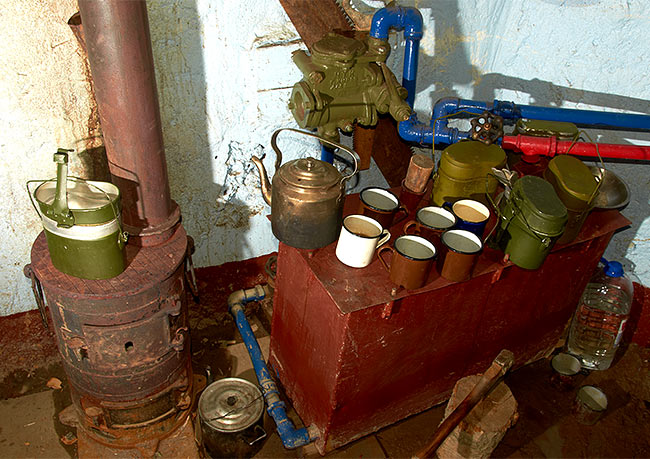 Stove-heater - Fortress Leningrad