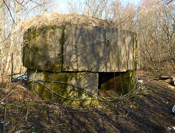 Precast concrete firing point - Fortress Leningrad