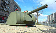 KV-2 tank turret bunker