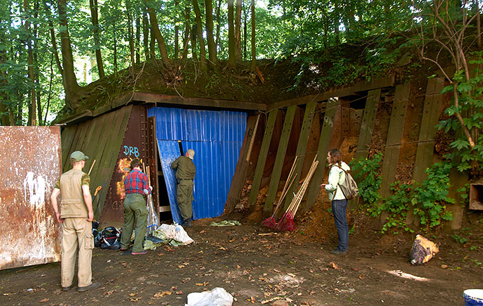 #1 - Entrance to the bunker