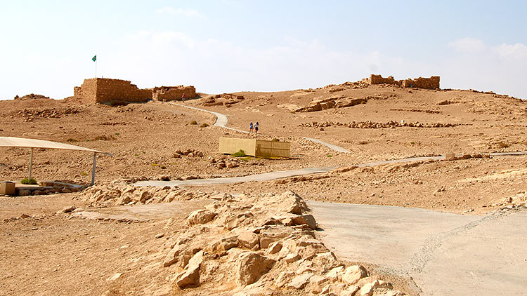 #15 - The top of the plateau of Masada