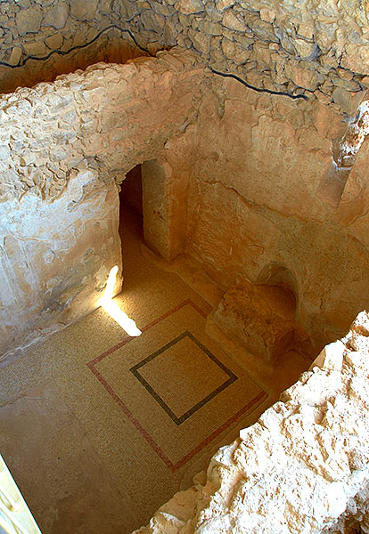 The western part of the palace - Masada