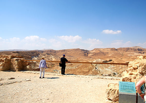 Breach in the wall - Masada