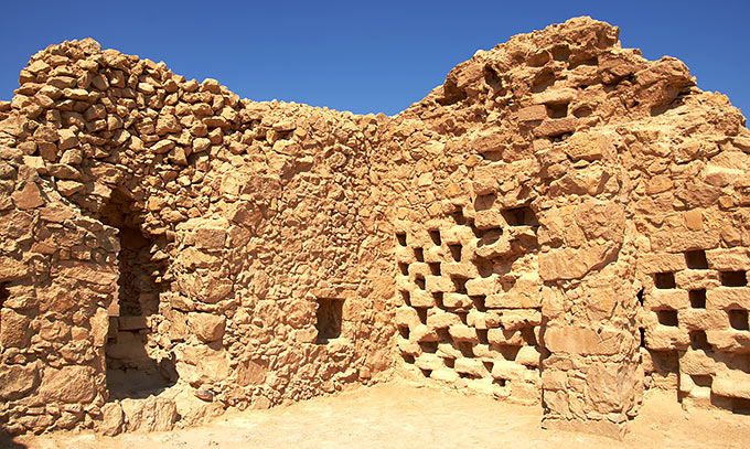 Columbarium in Masada