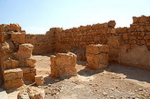 Administrative buildings in Masada