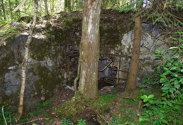 Machine gun embrasure - Mannerheim Line