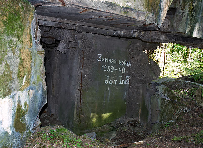 Concrete debris - Mannerheim Line