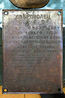 #6 - Commemorative plaque
