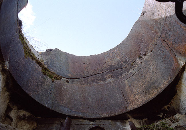 Remains of observation cupola - Mannerheim Line
