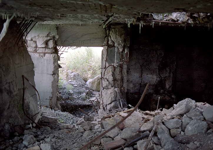 Inside the bunker - Mannerheim Line