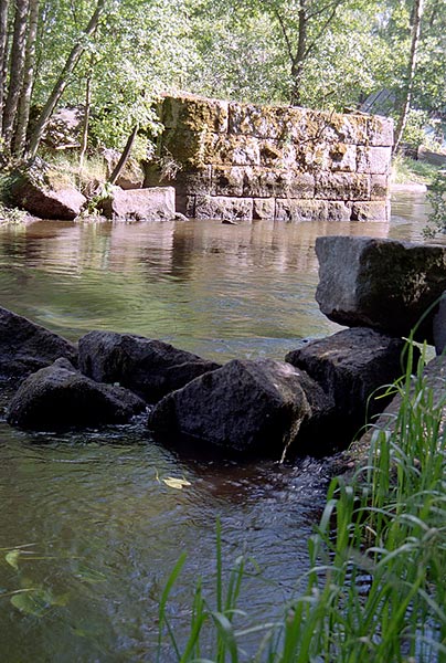 Salmenkaitajoki river - Mannerheim Line