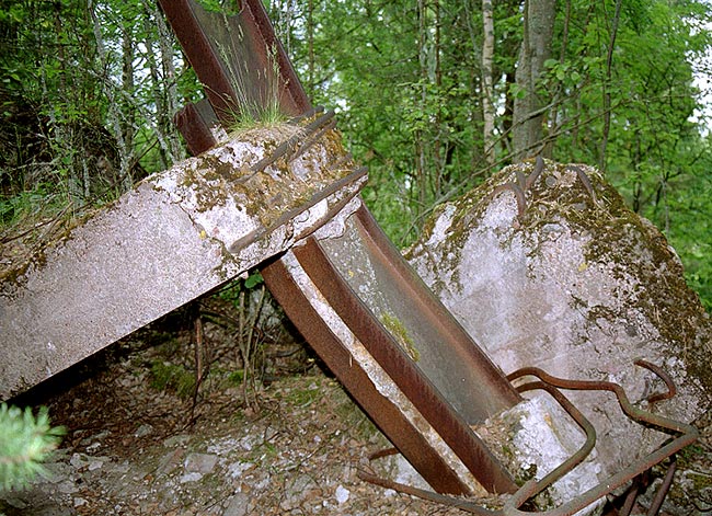 Church ruins - Mannerheim Line