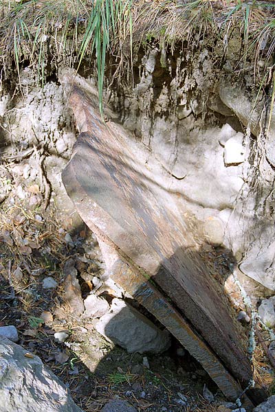 Sk-10. Remains of armour plates - Mannerheim Line