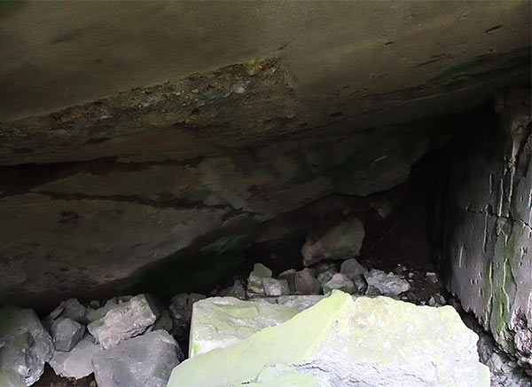 Interiors of the bunker Le-4 - Mannerheim Line