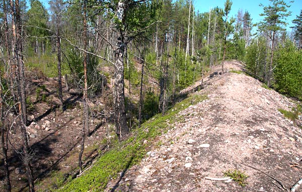 Finnish antitank ditch - Mannerheim Line