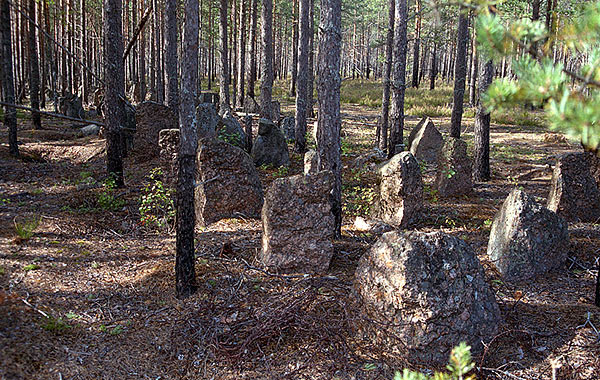 Anti tank obstacles at Mannerheim Line