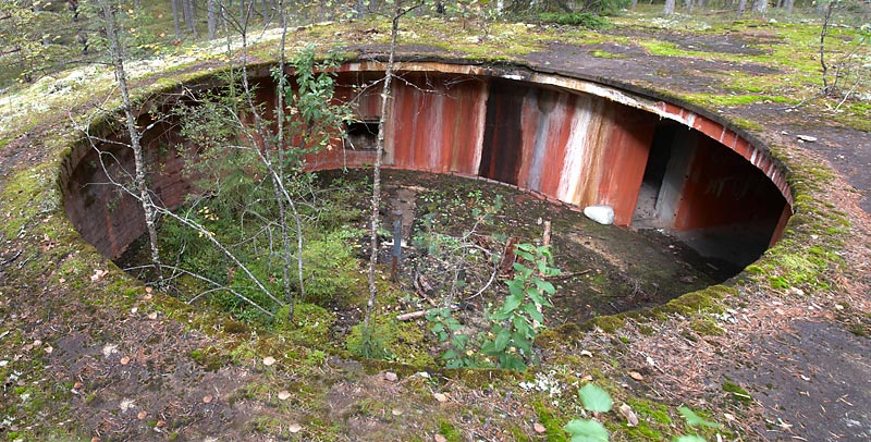 Gun emplacement - Mannerheim Line