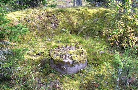 Searchlight emplacement - Mannerheim Line