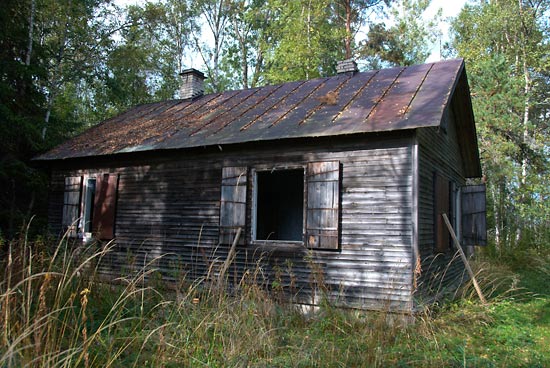 Abandoned house - Mannerheim Line