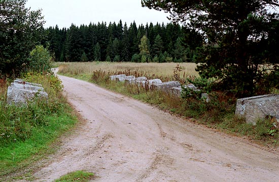 "Ворота Тайпале" и дорога на Кякисалми или Приозерск - Линия Маннергейма