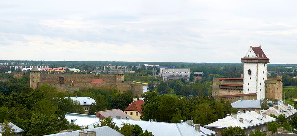 Type from a tower of the Narva town hall - Narva