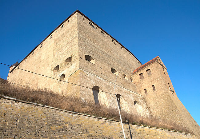 East and south castle's walls - Narva