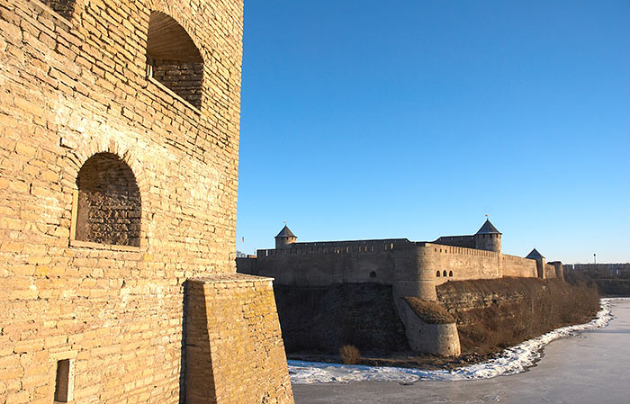 Cannon embrasures - Narva