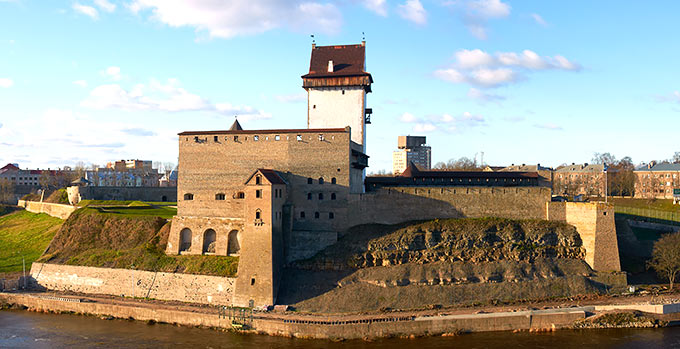 Hermann tower in Narva