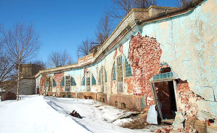 The right flank of the fort - Northern Forts