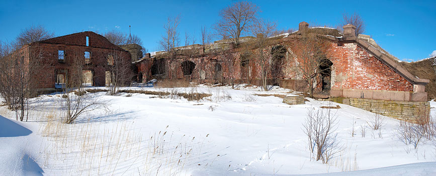 Right flank of the fort - Northern Forts