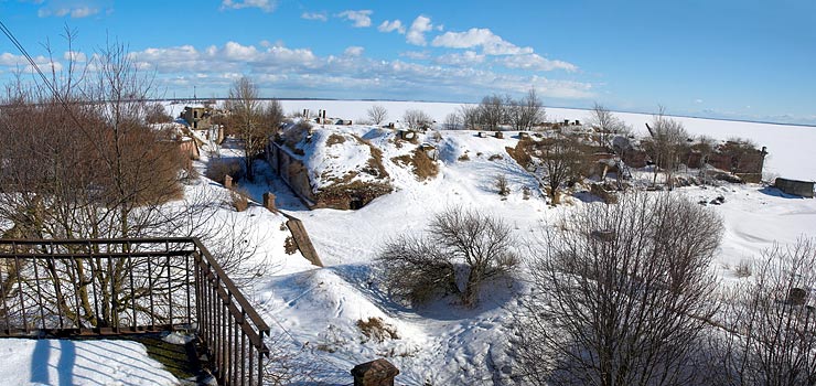 Central part of the fort - Northern Forts