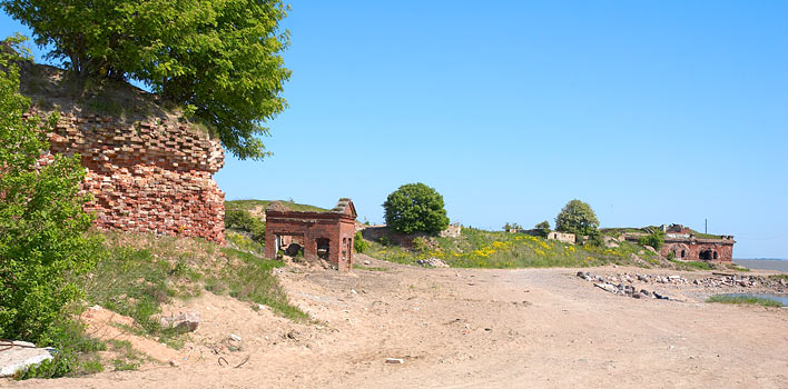 Rear side of the fort - Northern Forts