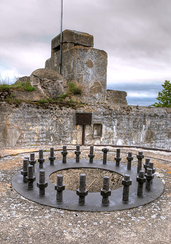 Gun emplacement - Northern Forts