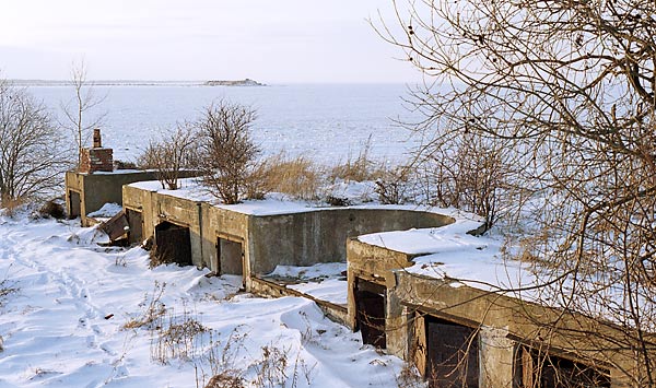 Anti-aircraft artillery position - Northern Forts