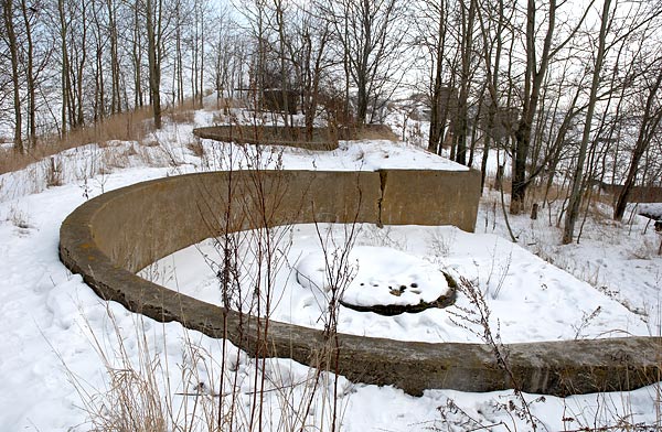 #14 - 100 mm gun emplacement