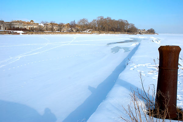 Harbour in winter midday - Northern Forts