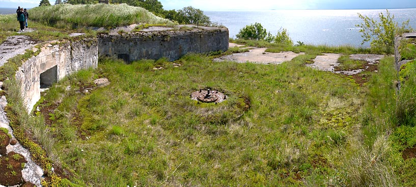 Gun's emplacement - Northern Forts