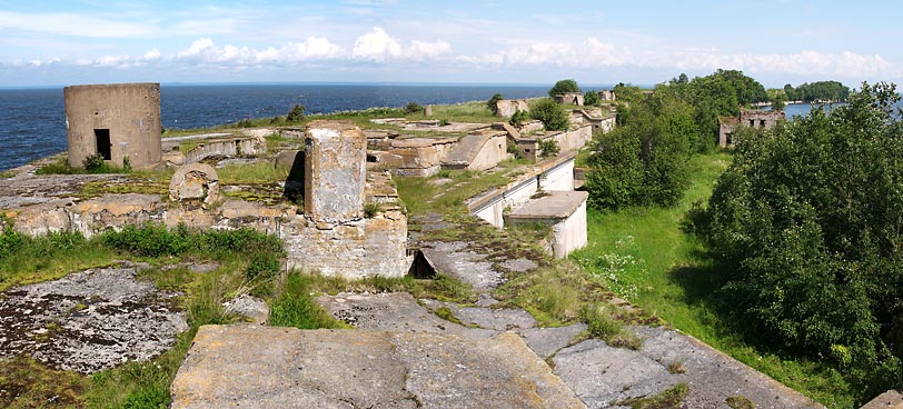 Summer day panorama - Northern Forts