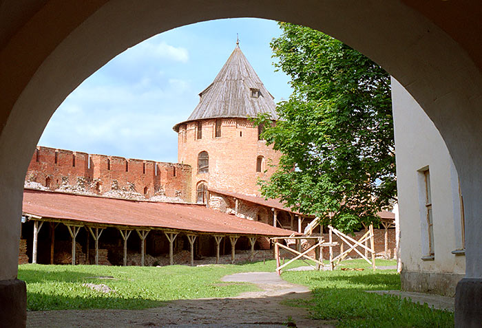 Fedorovskaya Tower in the Novgorod Kremlin