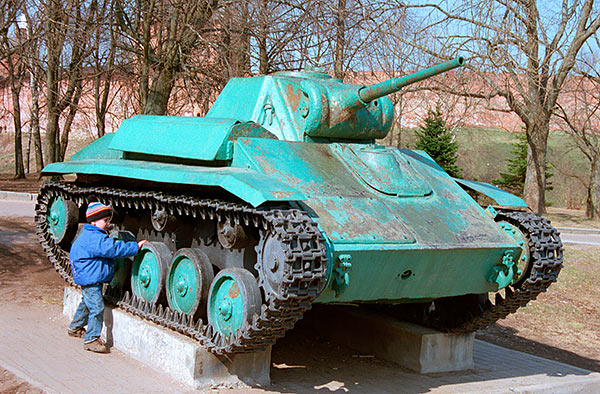 #9 - Light Soviet tank T-70