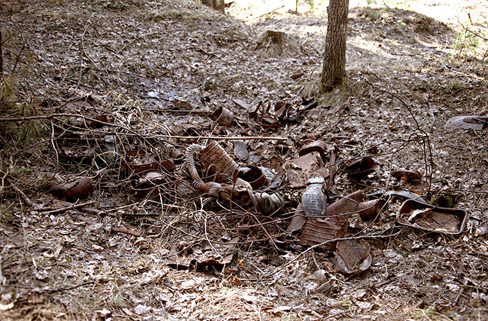 #15 - Military dump on the German side