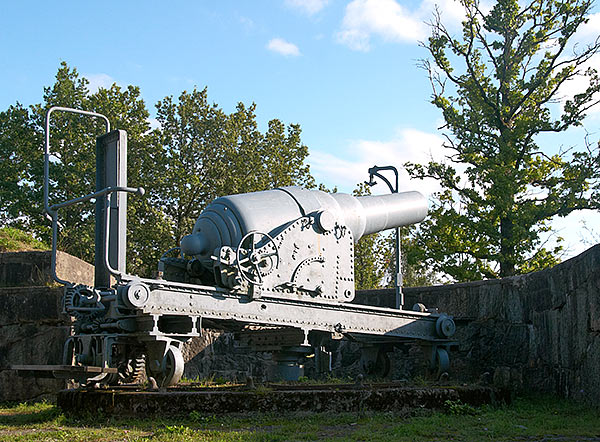 #6 - Armstrong M1866 gun