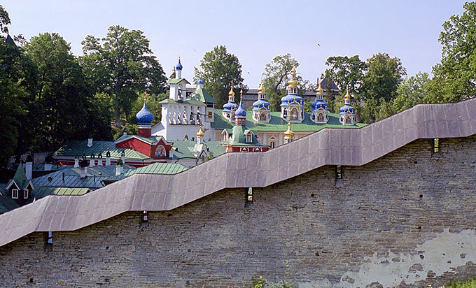 Pechory Monastery panorama