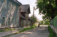Streets of Pechory sity