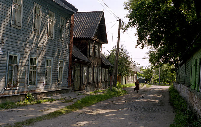 Streets of Pechory sity