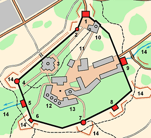 Доподлинный план Печорского монастыря