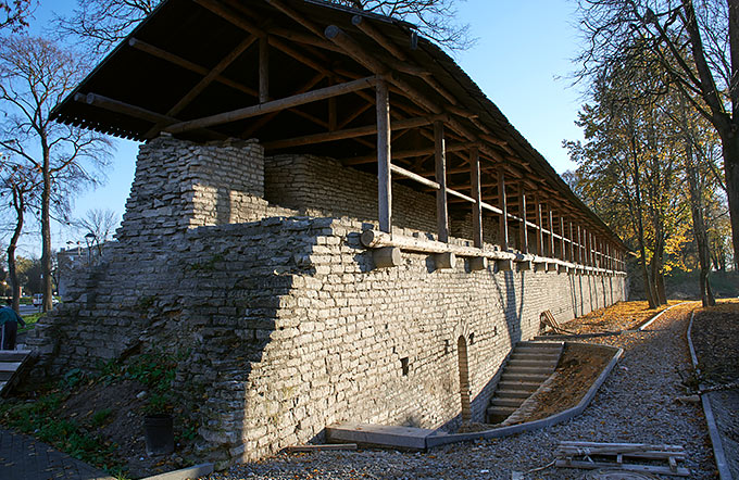 Walls  of Pskov fortress