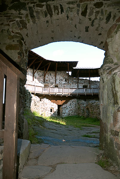 Entrance from the Main Hall to the bailey - Raseborg